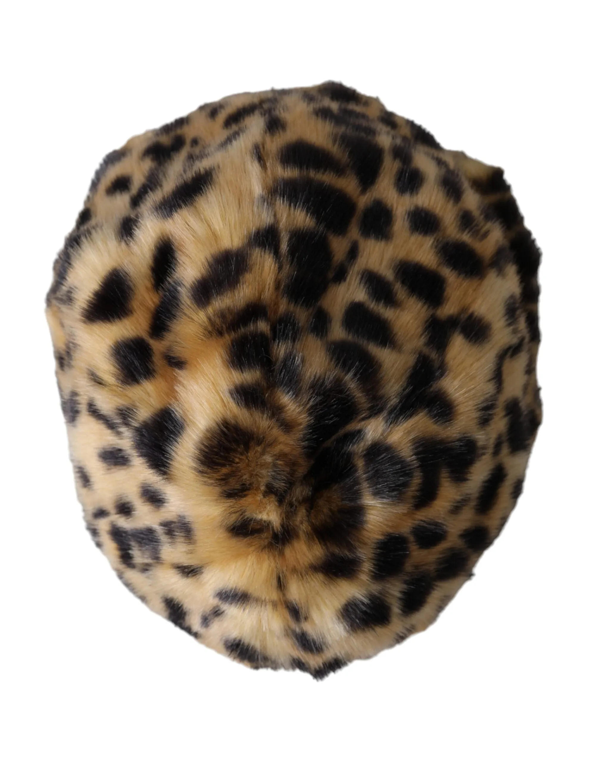 Brown Leopard Fur Women Bucket Hat sold by Louxly product image thumbnail 4
