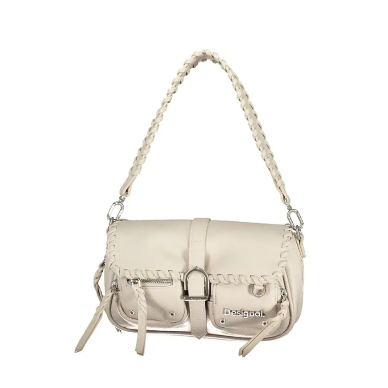 White Polyethylene Handbag sold by Louxly