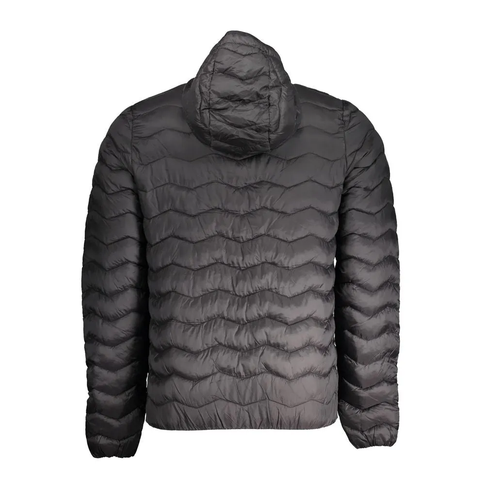Black Polyamide Men Jacket sold by Louxly product image thumbnail 2
