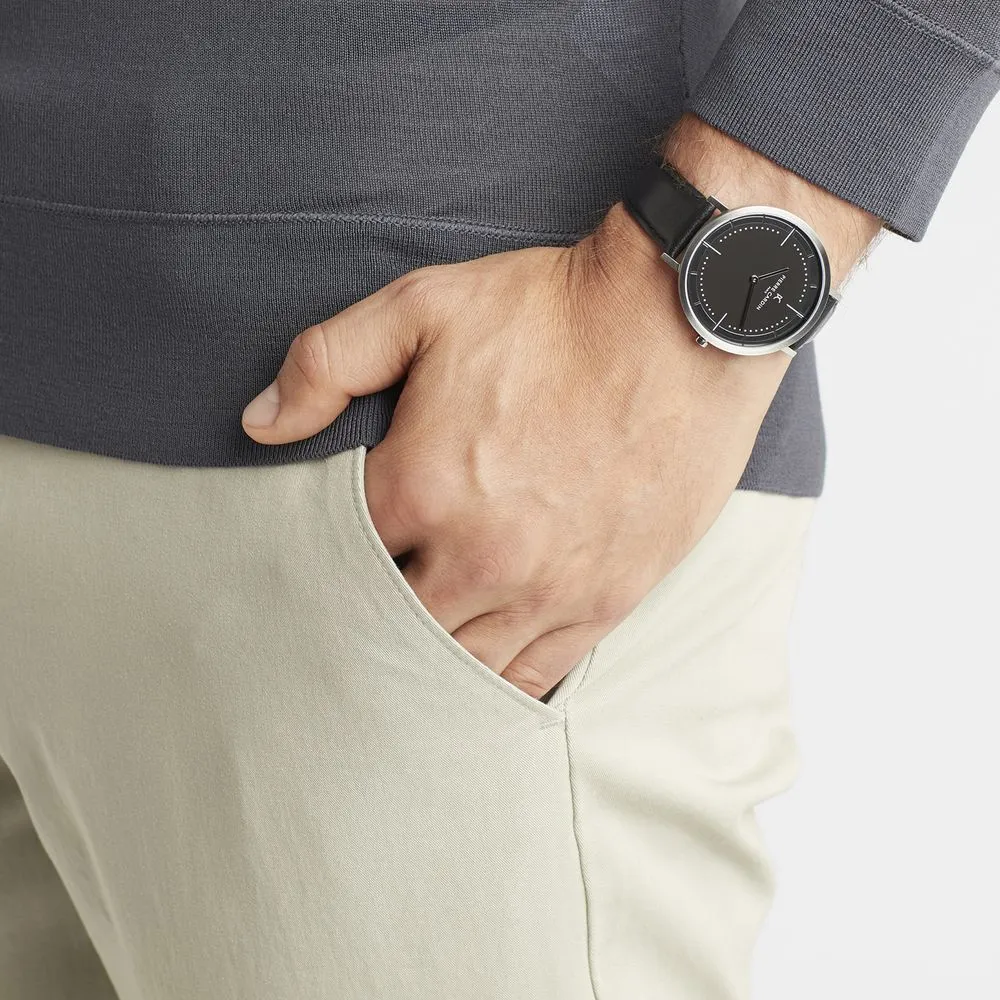 Silver Men Watch sold by Louxly product image thumbnail 4