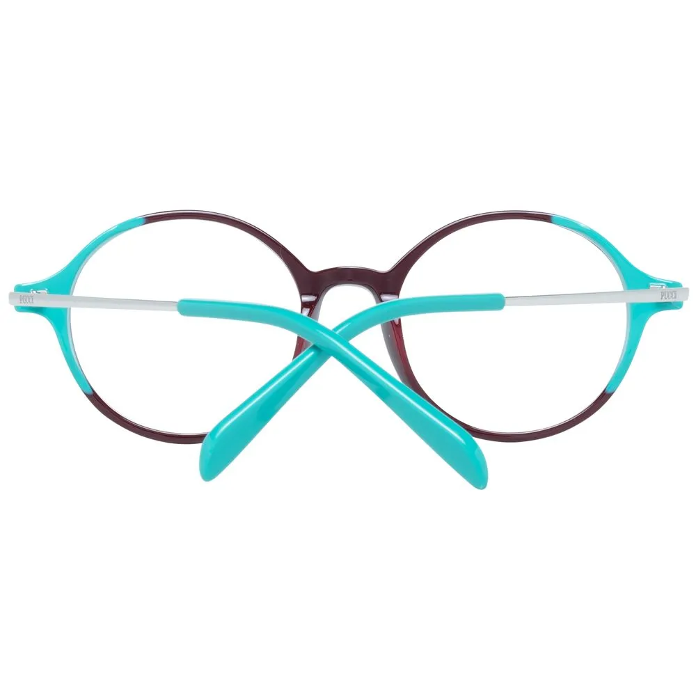 Burgundy Women Optical Frames sold by Louxly product image thumbnail 3