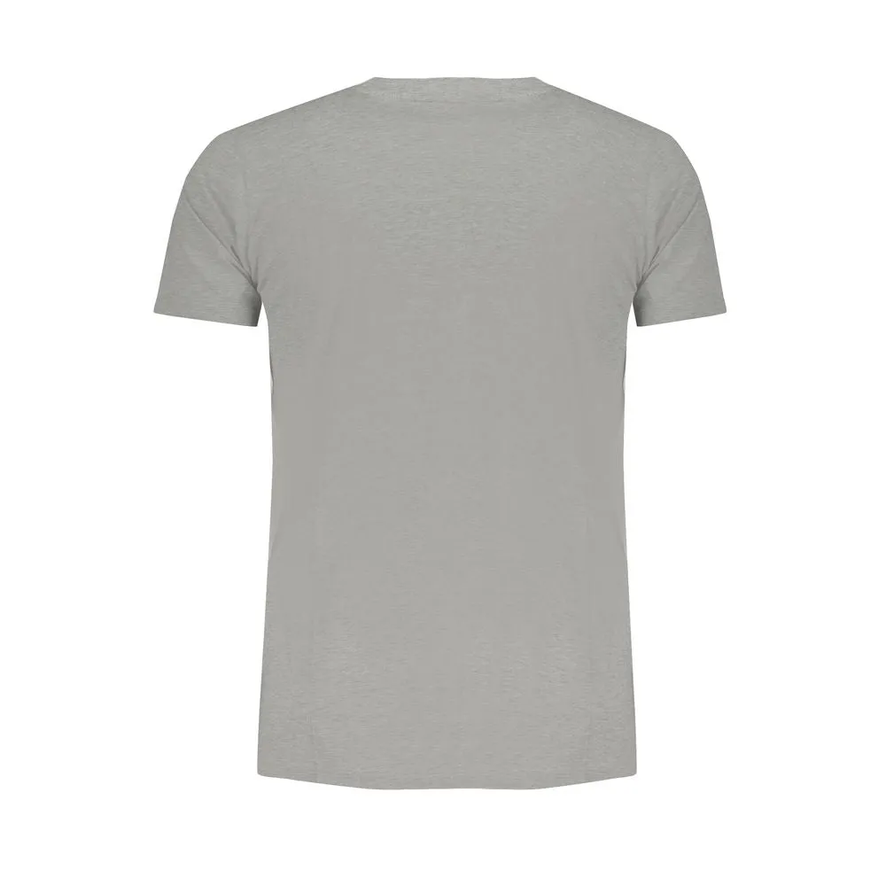 Gray Cotton T-Shirt sold by Louxly product image thumbnail 2