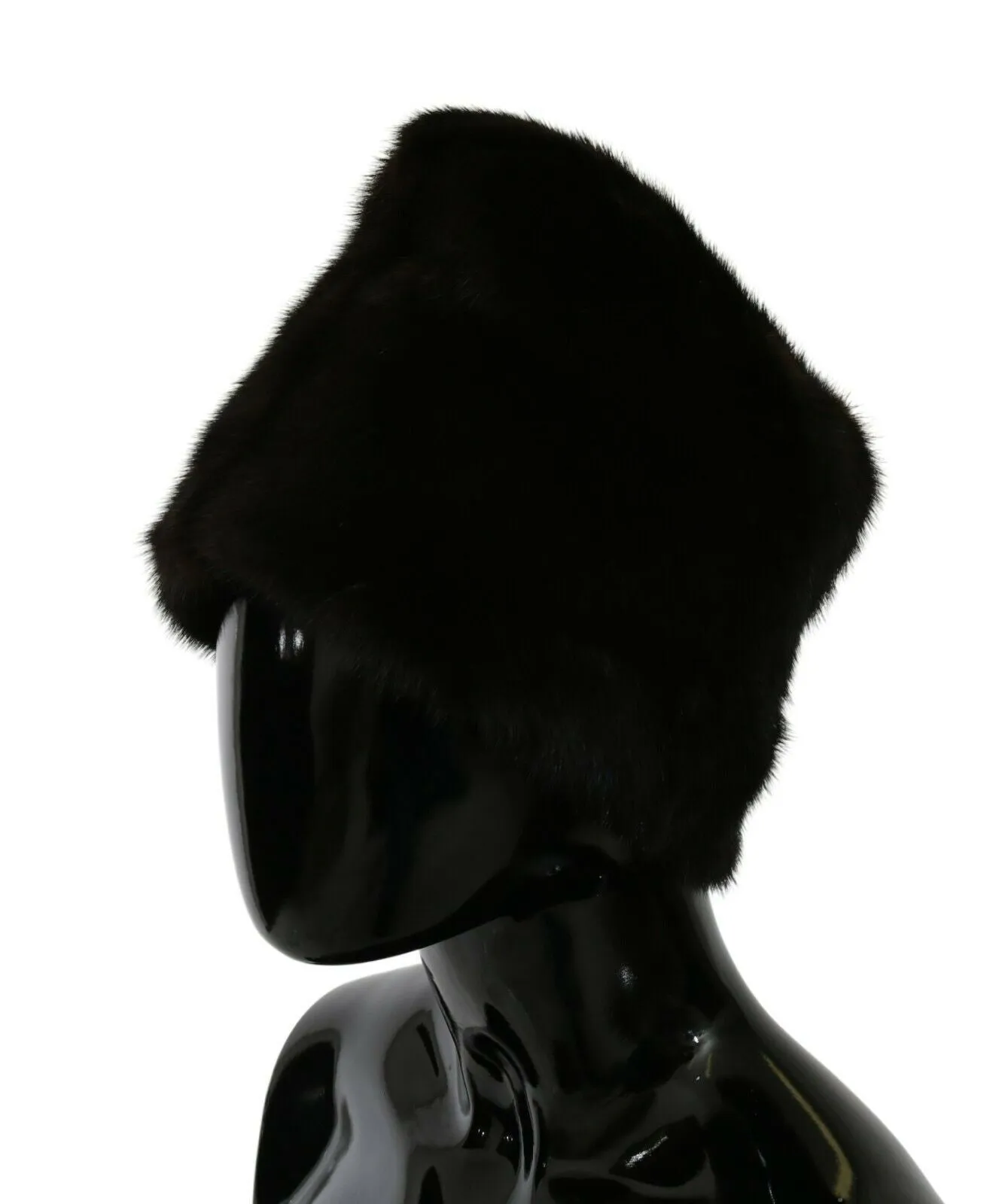 Elegant Black Silk Beanie - Chic Autumn/Winter Accessory sold by Louxly product image thumbnail 2