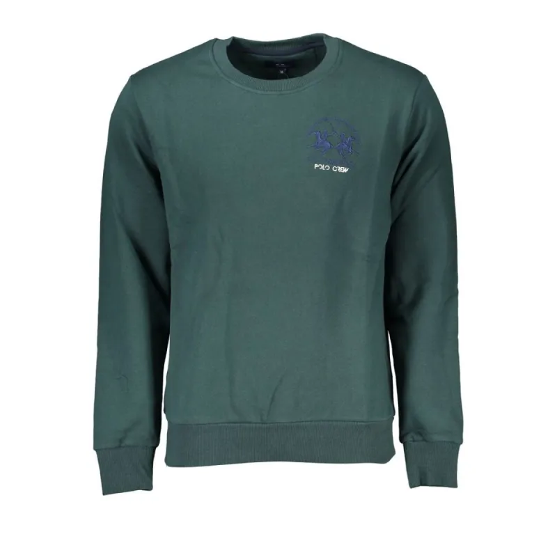 Emerald Crew Neck Cotton Sweater - Regular Fit sold by Louxly