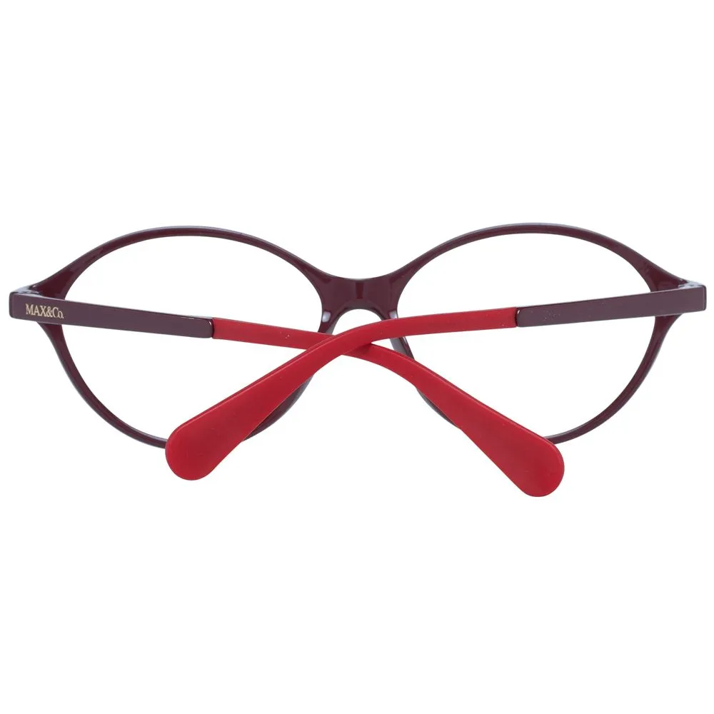 Burgundy Women Optical Frames sold by Louxly product image thumbnail 3