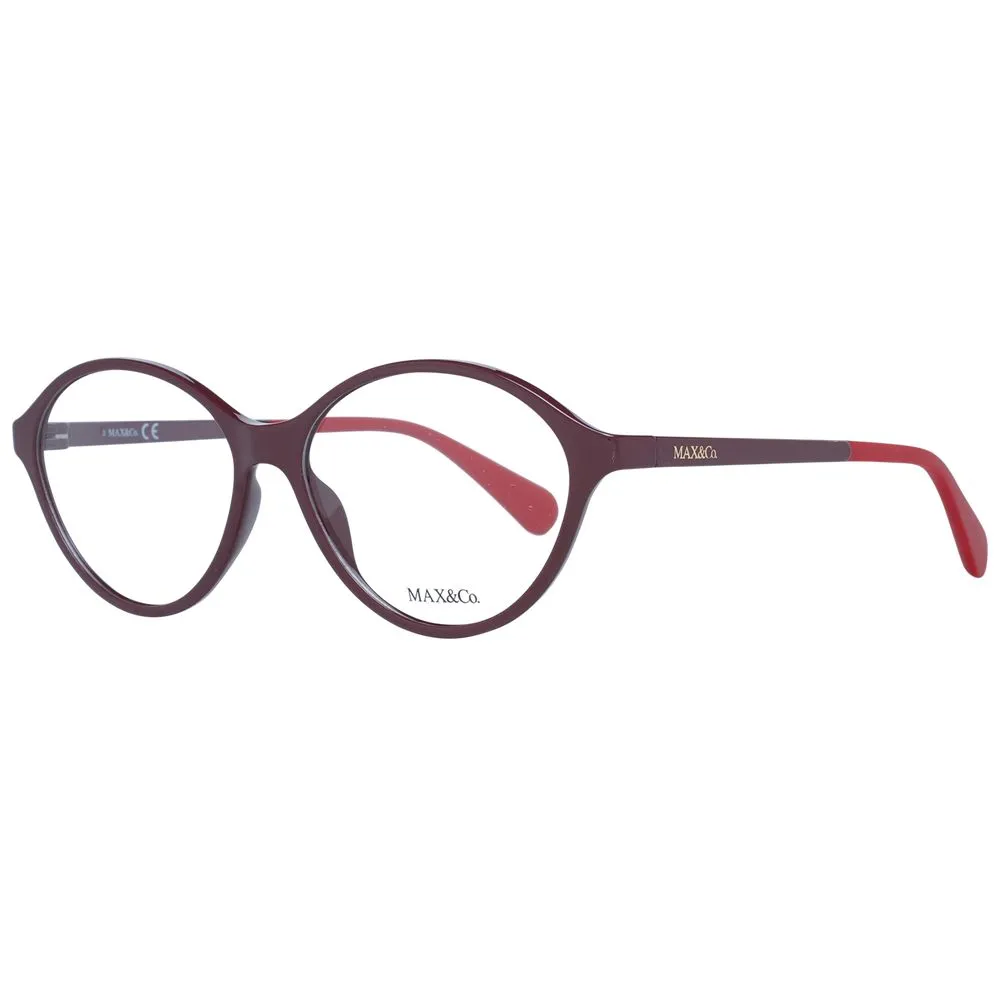 Burgundy Women Optical Frames sold by Louxly