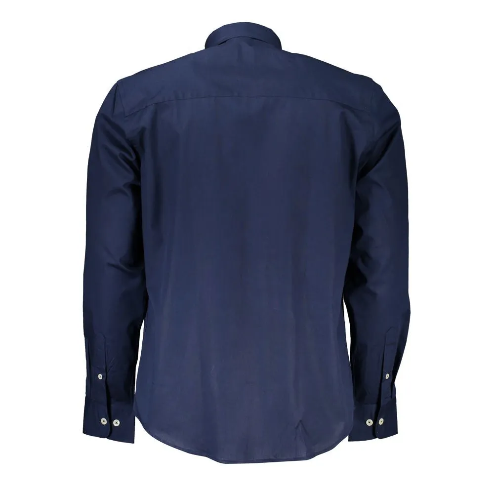 Blue Cotton Mens Shirt sold by Louxly product image thumbnail 2