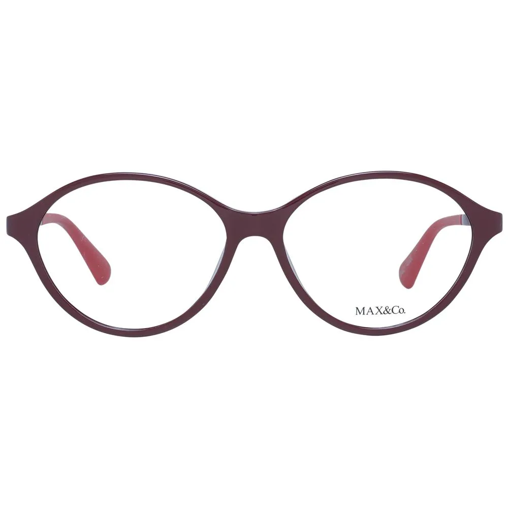 Burgundy Women Optical Frames sold by Louxly product image thumbnail 2