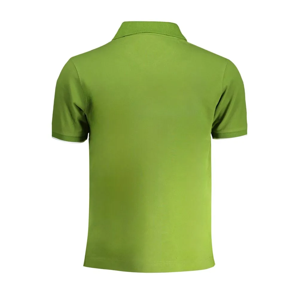 Green Cotton Polo Shirt sold by Louxly product image thumbnail 2
