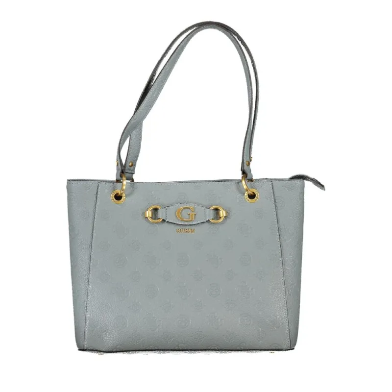 Light Blue Polyethylene Handbag sold by Louxly