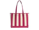 Jet Set Travel Large TZ Shoulder PVC Tote Bag Purse Pink sold by Louxly