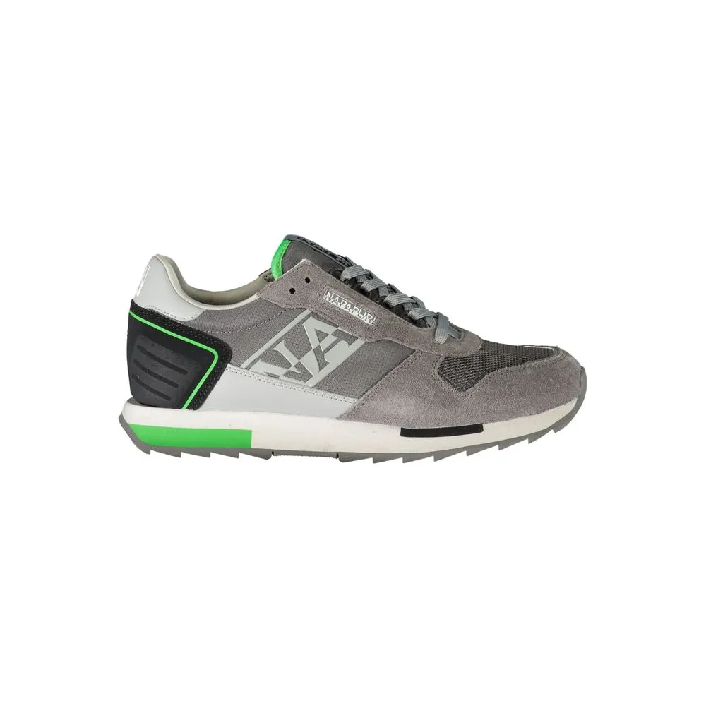 Gray Polyester Sneaker sold by Louxly
