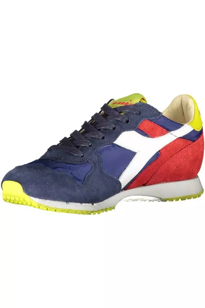 Blue Leather Women Sneaker sold by Louxly product image thumbnail 3