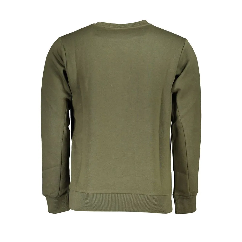 Elegant Green Crew Neck Sweatshirt sold by Louxly product image thumbnail 2