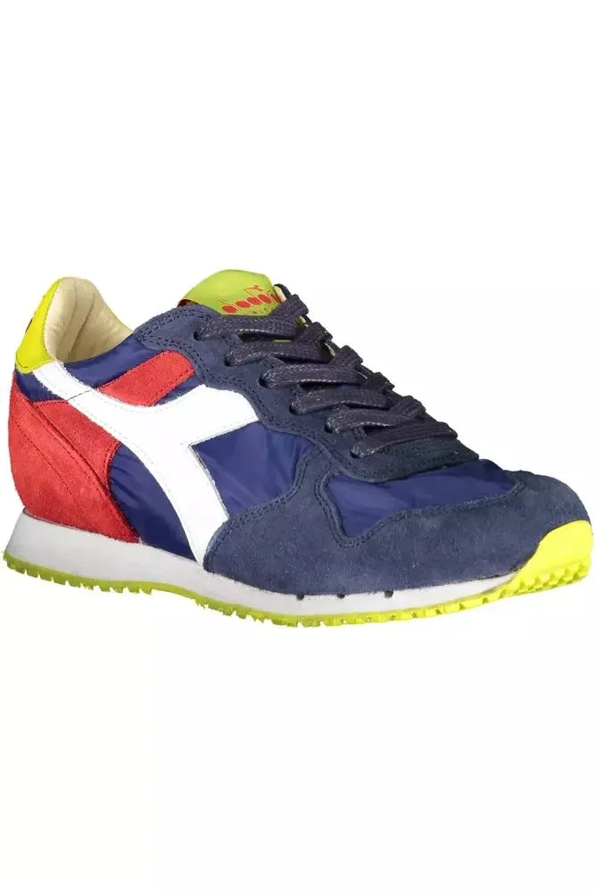 Blue Leather Women Sneaker sold by Louxly product image thumbnail 2