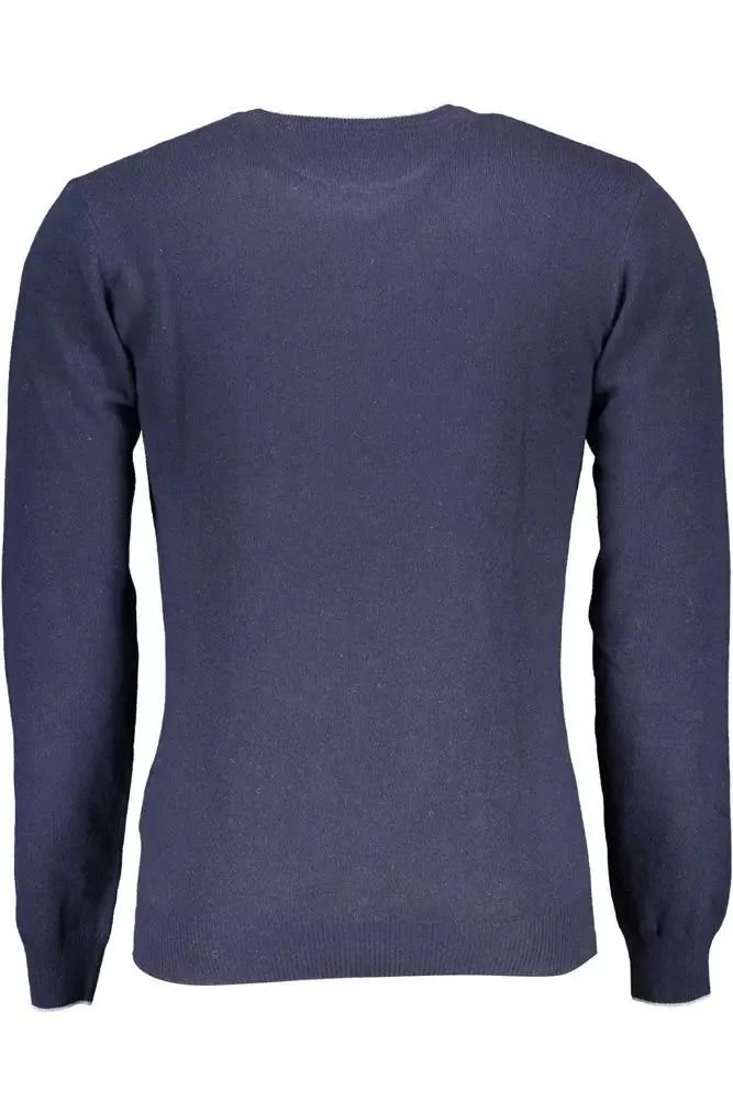 Classic Blue Wool-Blend Slim Sweater sold by Louxly product image thumbnail 2