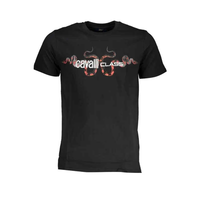 Black Cotton T-Shirt sold by Louxly
