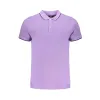 Purple Cotton Polo Shirt sold by Louxly