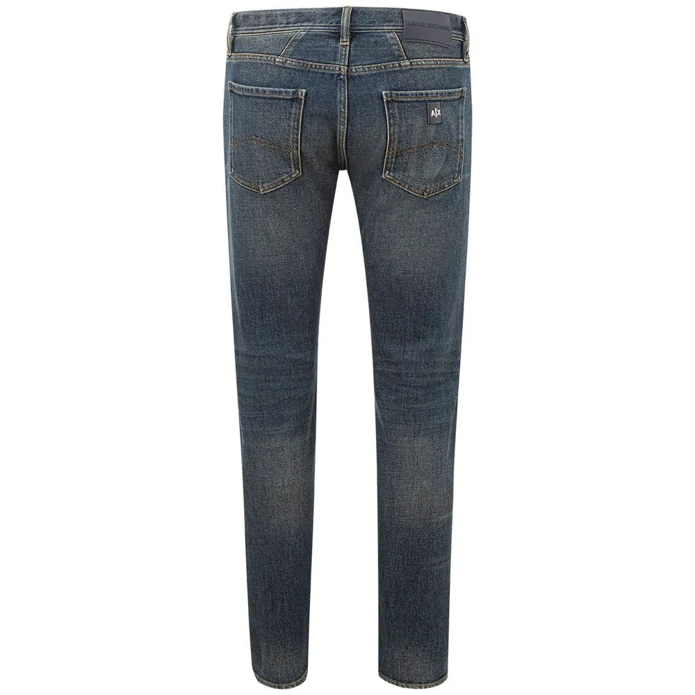 Elevated Blue Cotton Denim sold by Louxly product image thumbnail 2
