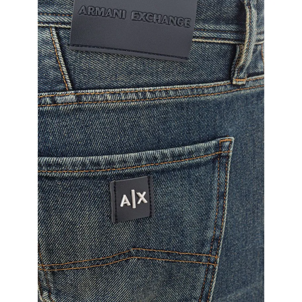 Elevated Blue Cotton Denim sold by Louxly product image thumbnail 3