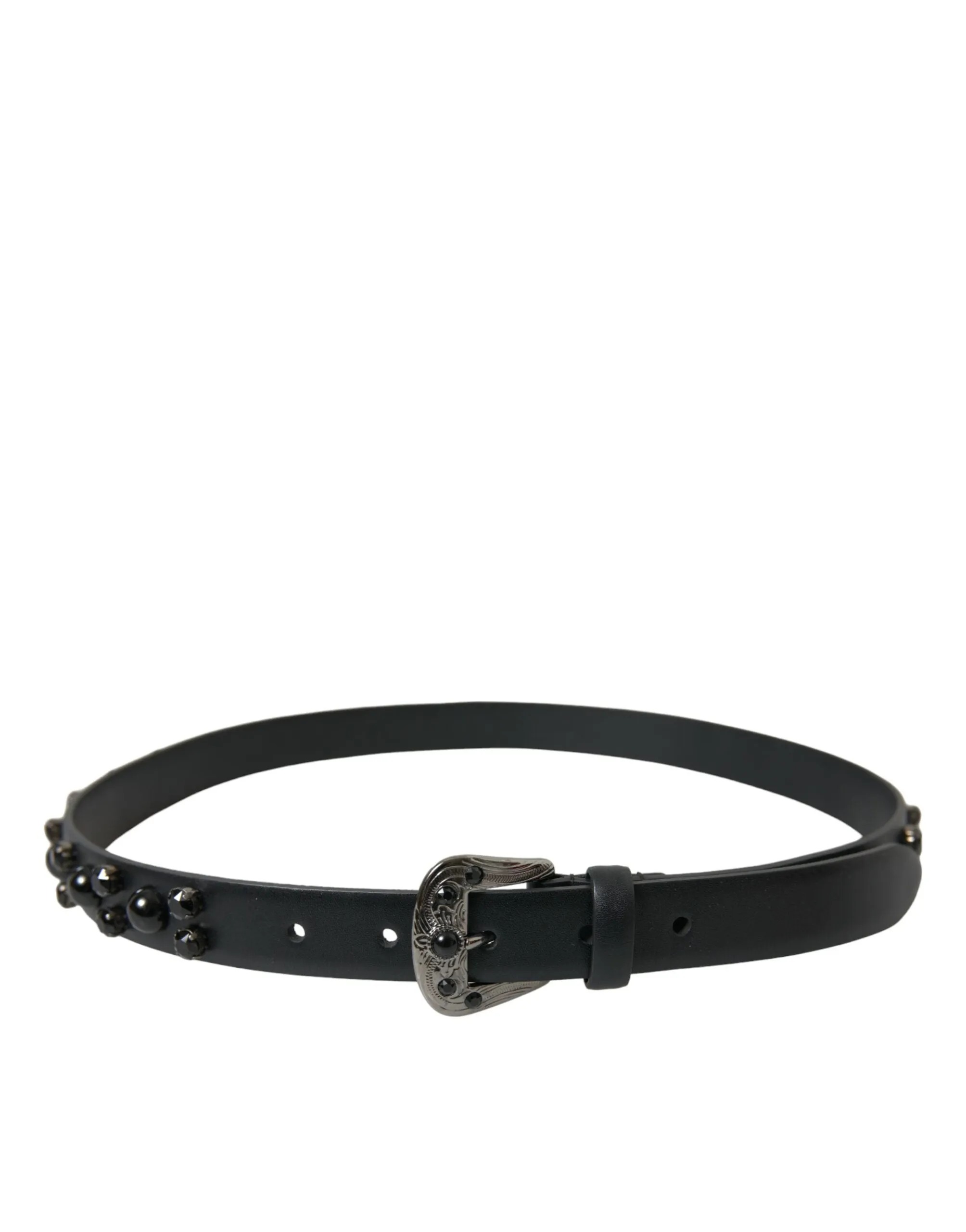 Engraved Logo Leather Waist Belt sold by Louxly