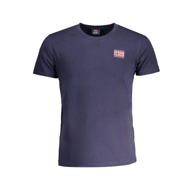 Blue Cotton T-Shirt sold by Louxly