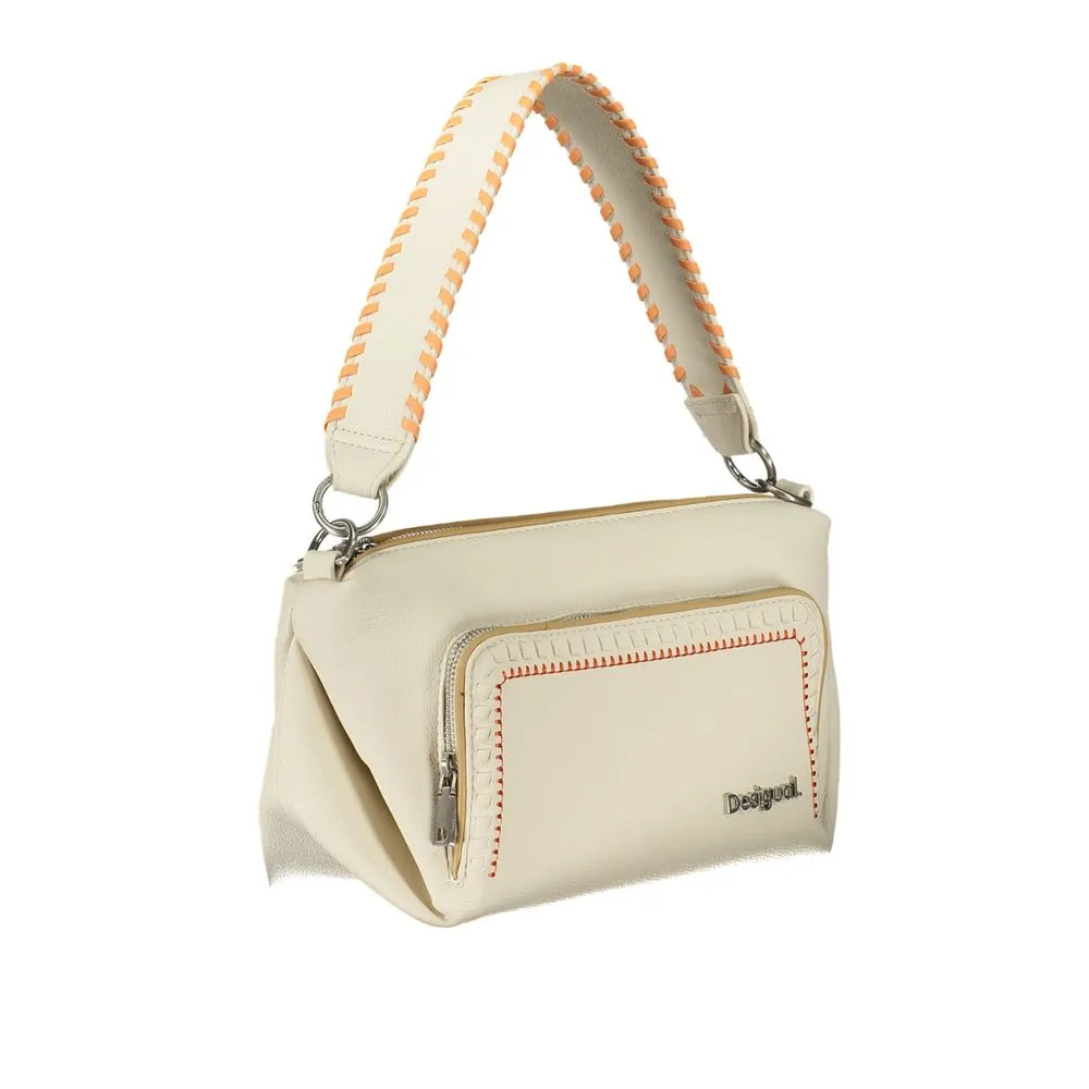 White Polyethylene Handbag sold by Louxly product image thumbnail 3