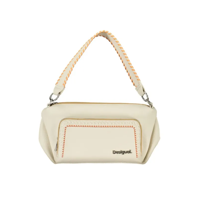 White Polyethylene Handbag sold by Louxly