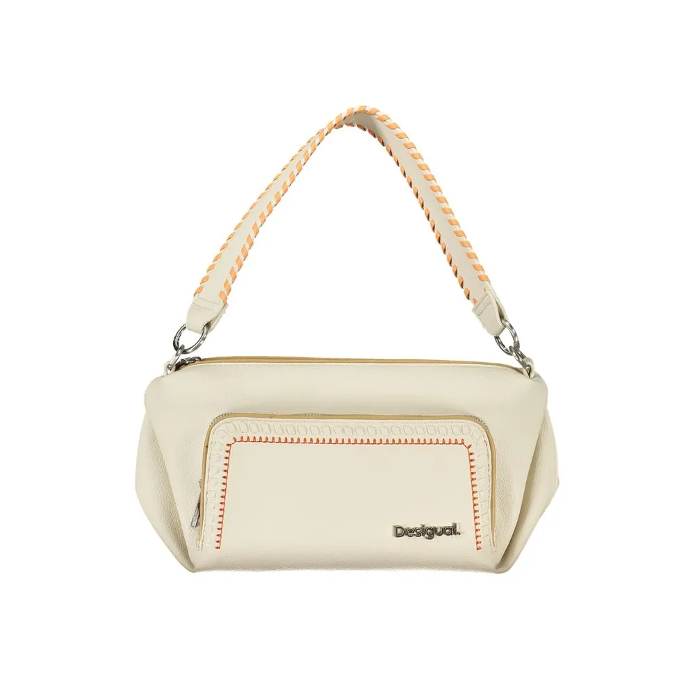 White Polyethylene Handbag sold by Louxly
