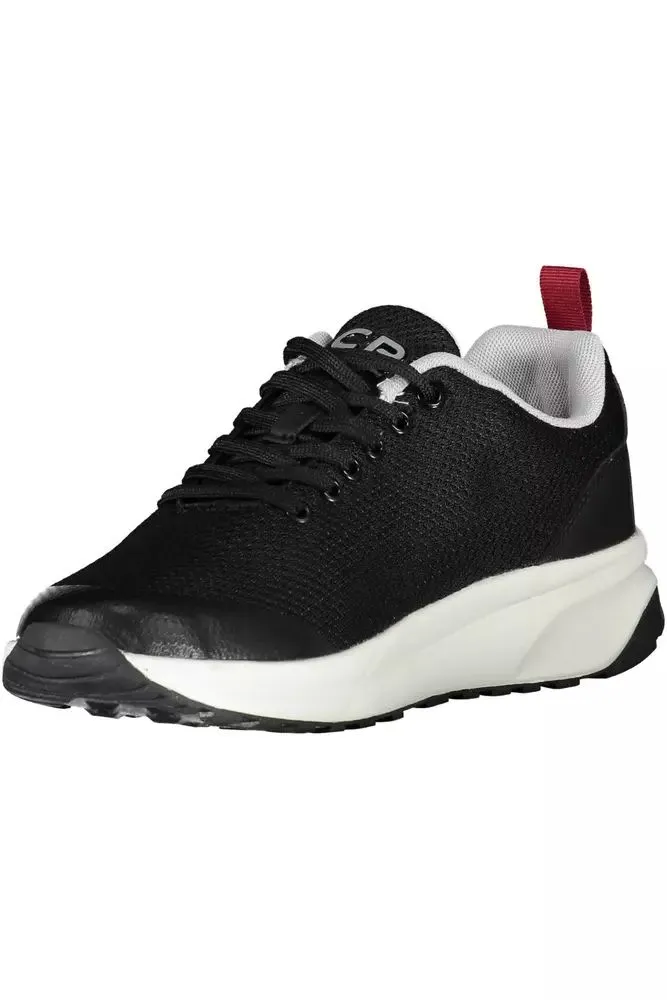 Sleek Black Sneakers with Contrasting Accents sold by Louxly product image thumbnail 3