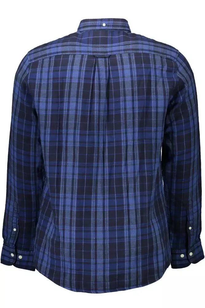 Blue Cotton Men Shirt sold by Louxly product image thumbnail 2