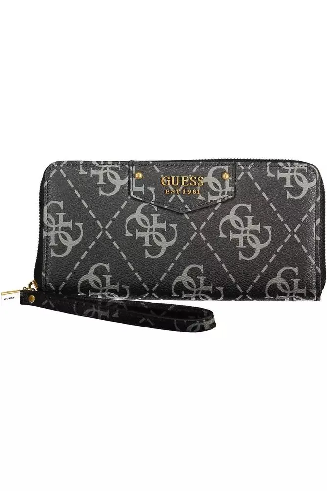 Black Polyethylene Women Wallet sold by Louxly