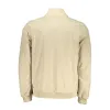 Beige Contrast Detail Sports Jacket sold by Louxly