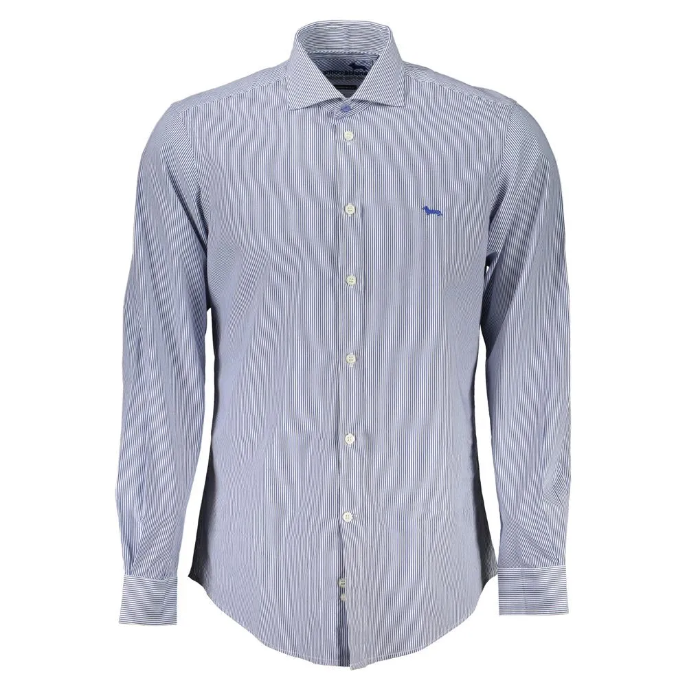 Elegant Blue Organic Cotton Shirt sold by Louxly product image thumbnail 2