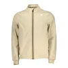 Beige Contrast Detail Sports Jacket sold by Louxly