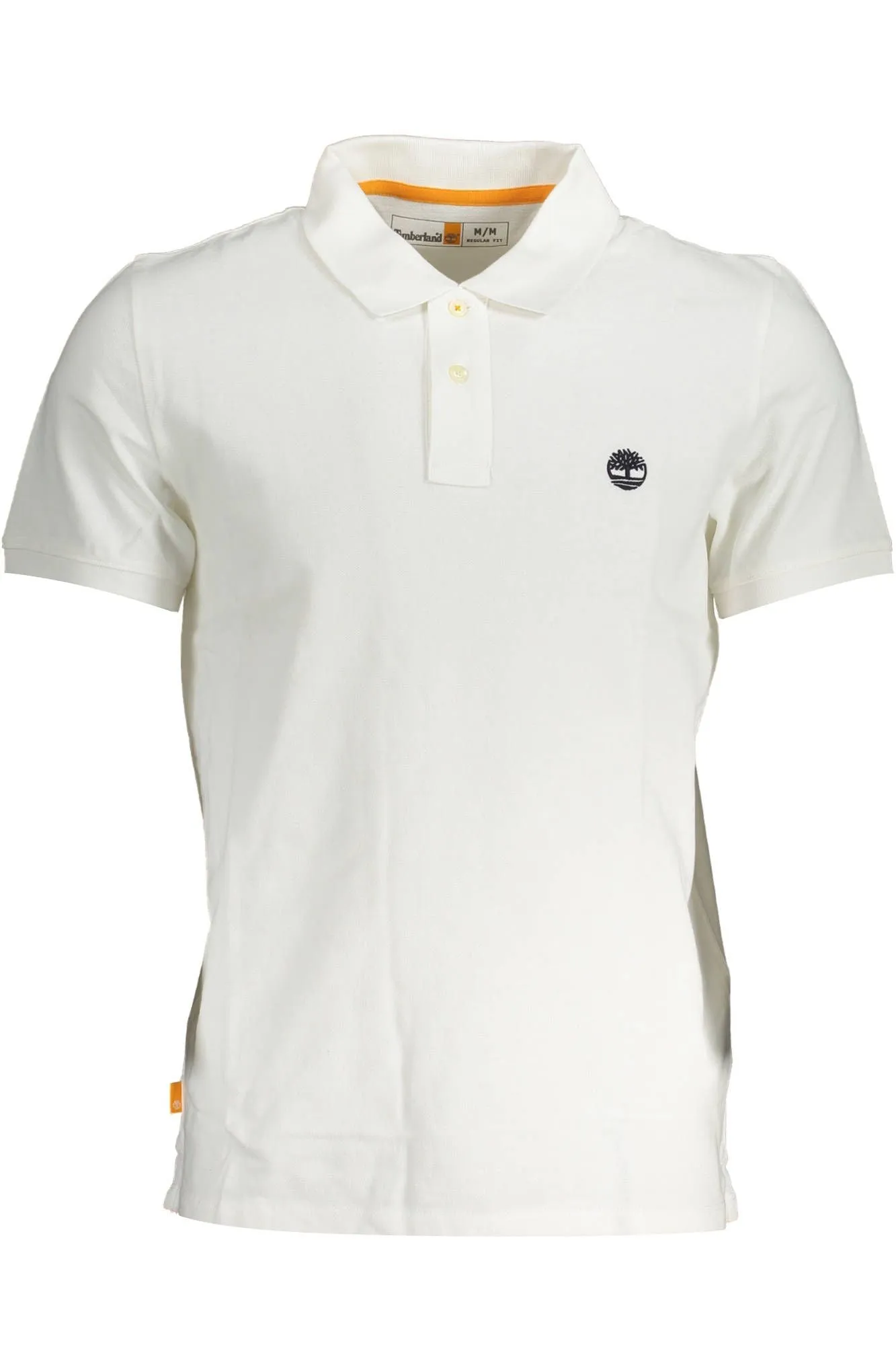 Elegant White Cotton Polo Shirt sold by Louxly