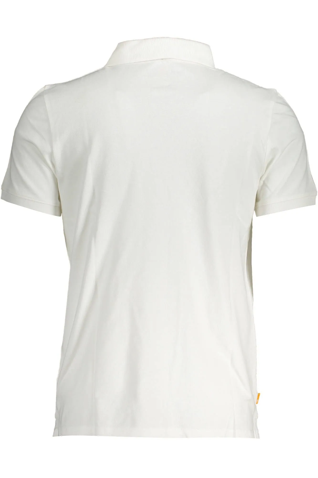 Elegant White Cotton Polo Shirt sold by Louxly product image thumbnail 2