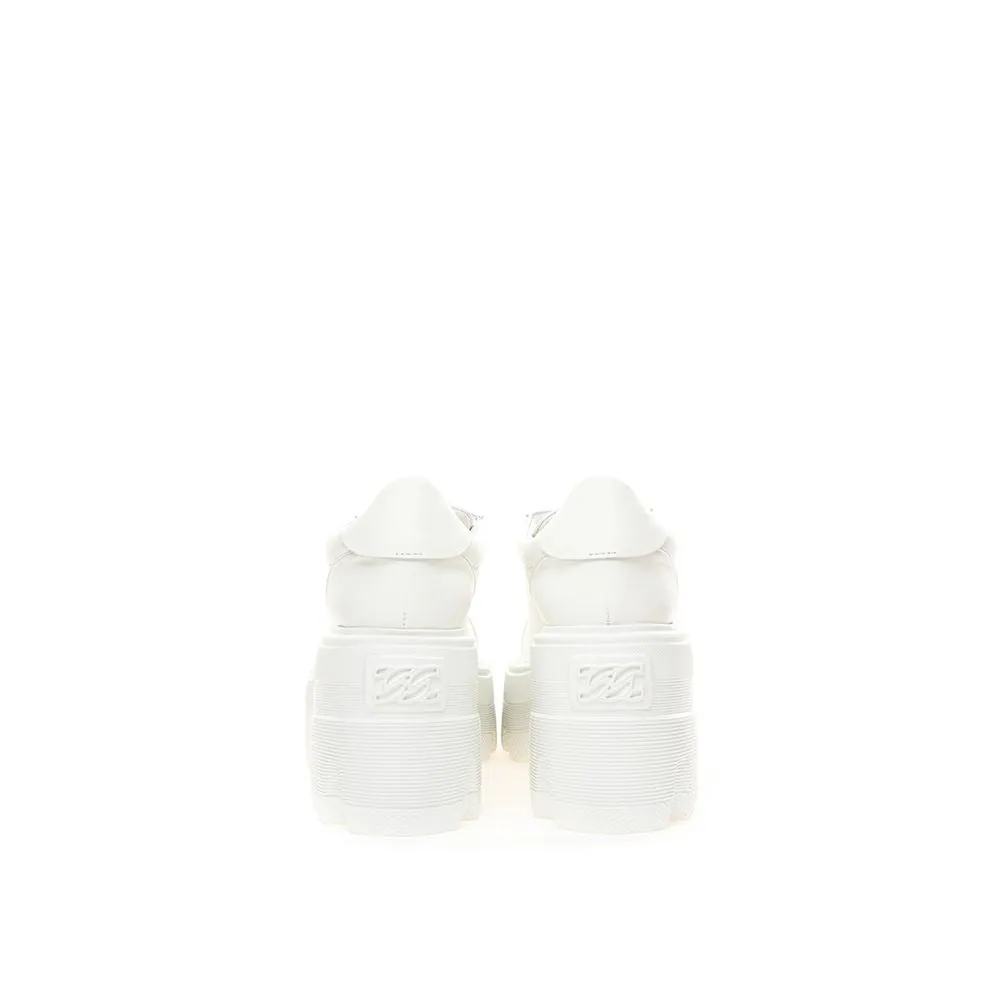 Pristine White Leather Sneakers sold by Louxly product image thumbnail 3