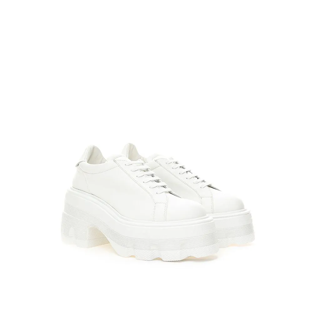 Pristine White Leather Sneakers sold by Louxly product image thumbnail 2