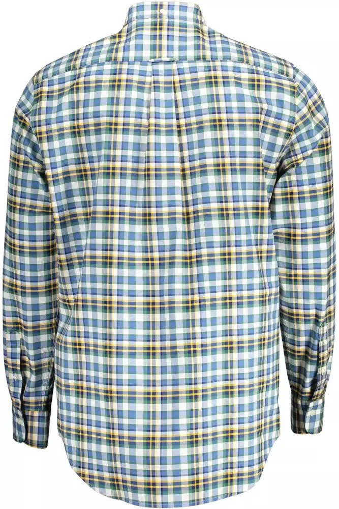 Blue Cotton Mens Shirt sold by Louxly product image thumbnail 2
