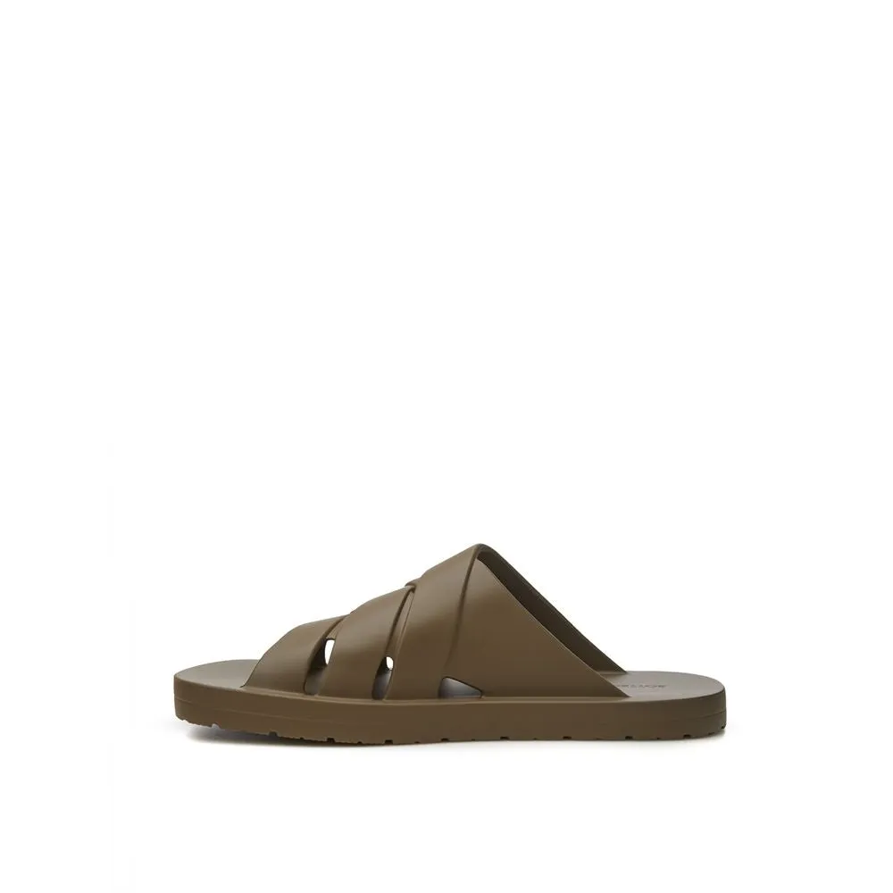 Elevated Elegance in Brown Cotton Sandals sold by Louxly product image thumbnail 2