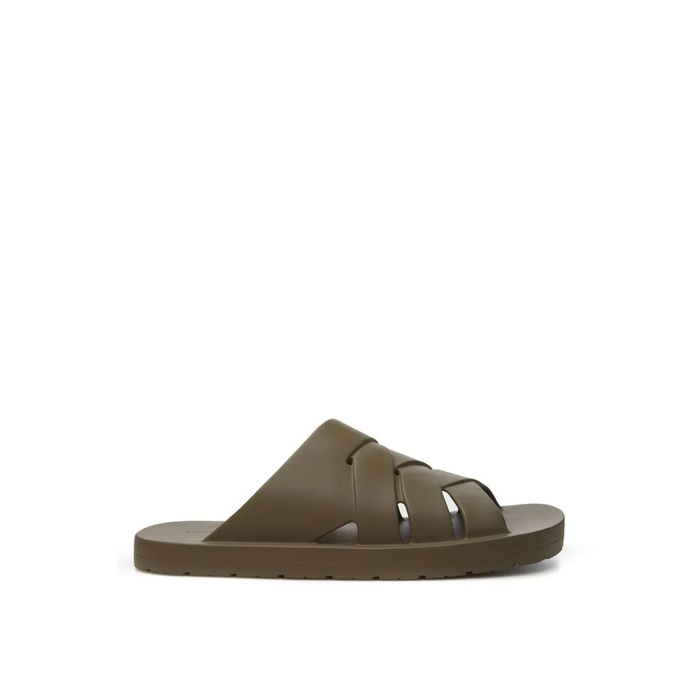 Elevated Elegance in Brown Cotton Sandals sold by Louxly