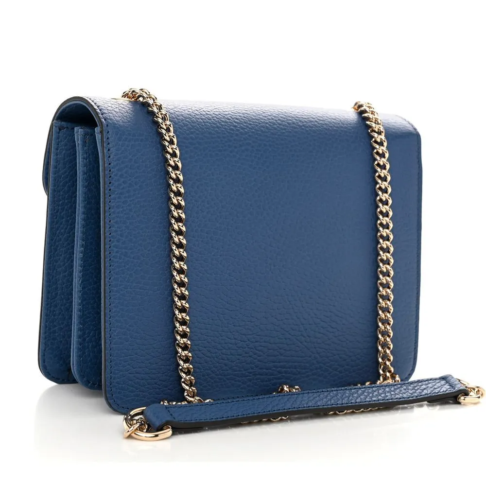 Blue Leather Crossbody Bag sold by Louxly product image thumbnail 2