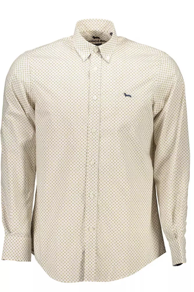 White Cotton Men Shirt sold by Louxly