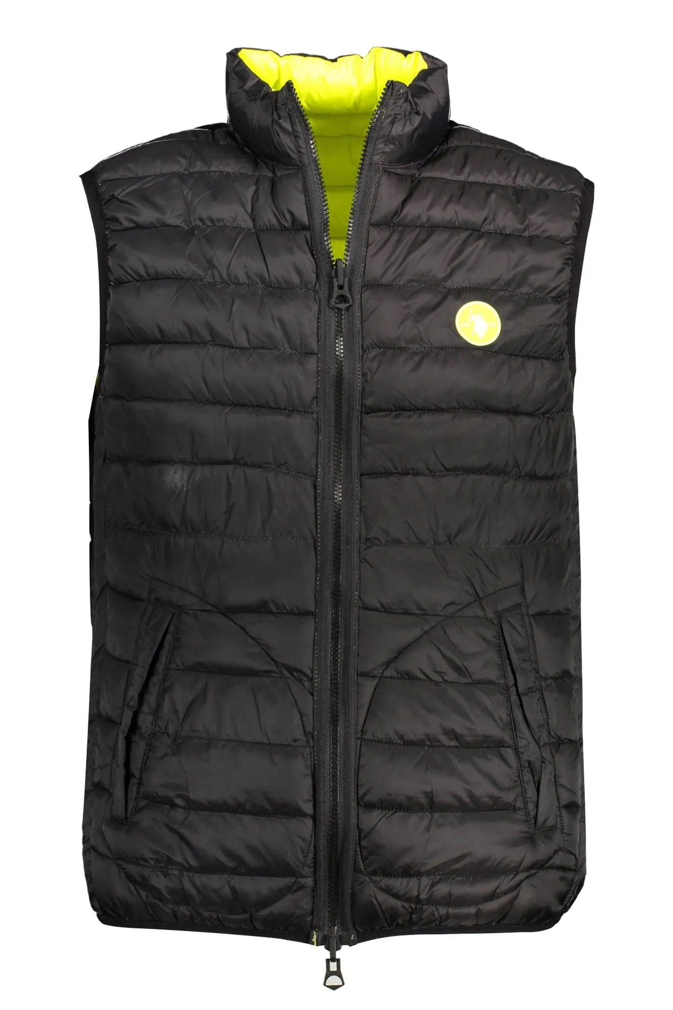 Sleek Reversible Sleeveless Nylon Jacket sold by Louxly product image thumbnail 3