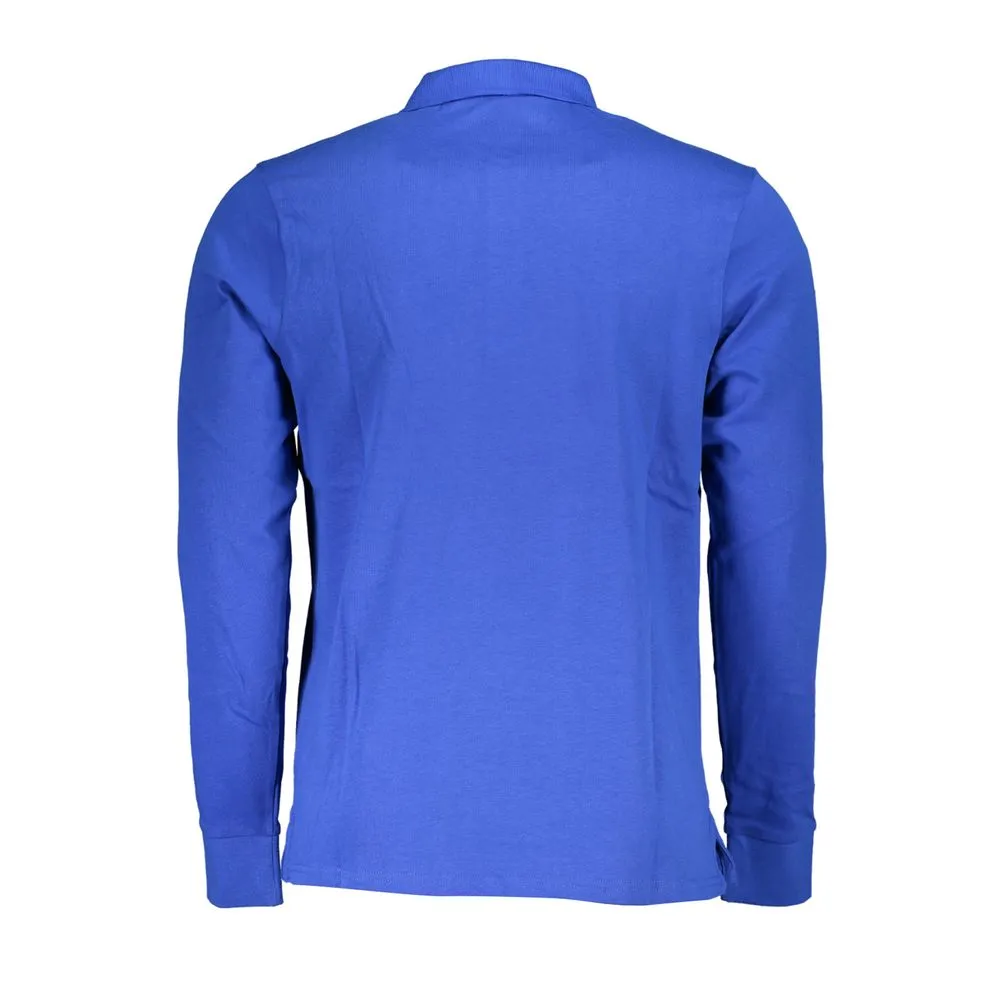 Blue Cotton Polo Shirt sold by Louxly product image thumbnail 2