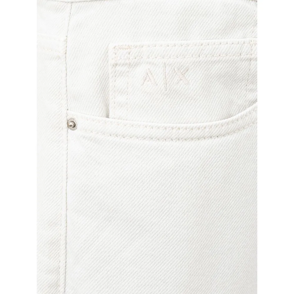 Elegant White Cotton Trousers sold by Louxly product image thumbnail 4
