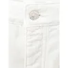 Elegant White Cotton Trousers sold by Louxly