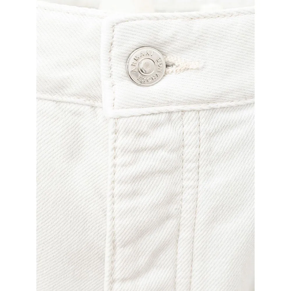 Elegant White Cotton Trousers sold by Louxly product image thumbnail 5