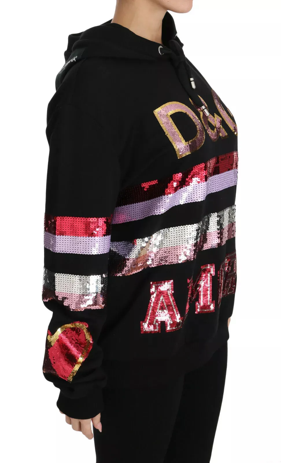 DG Sequined Hooded Pullover Sweater sold by Louxly product image thumbnail 5